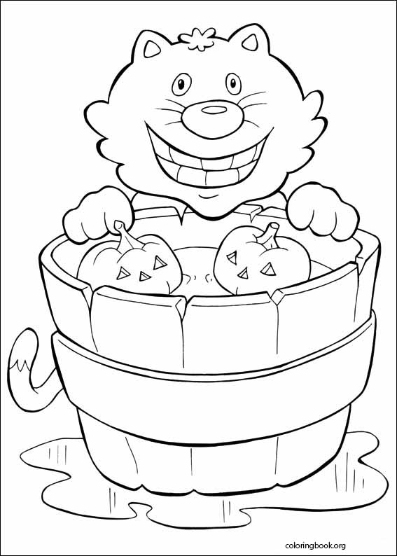 Halloween coloring page (015)