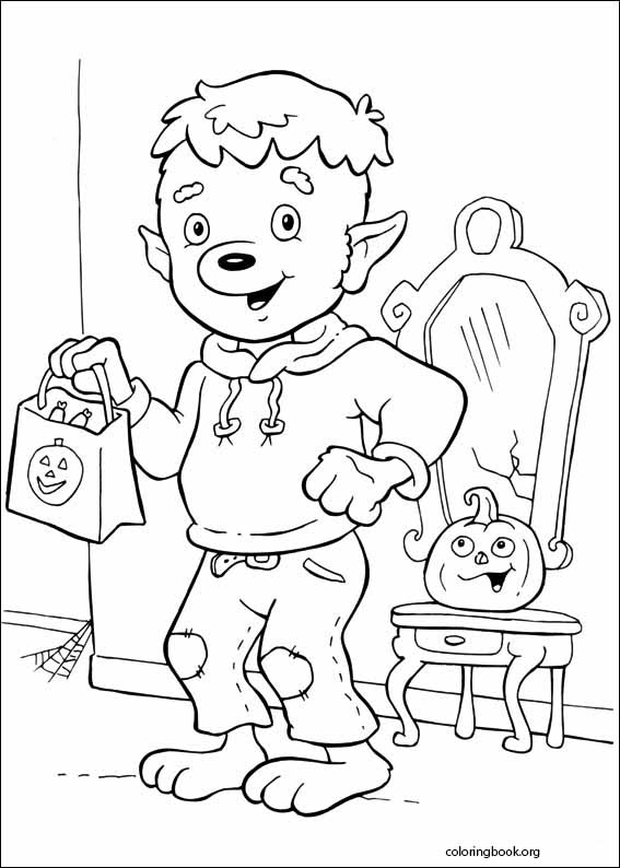 Halloween coloring page (025)