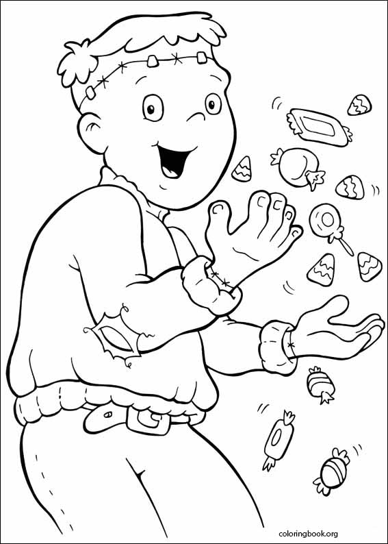 Halloween coloring page (029)
