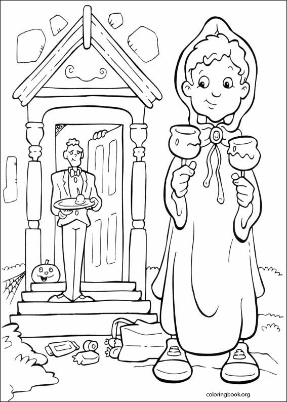 Halloween coloring page (030)