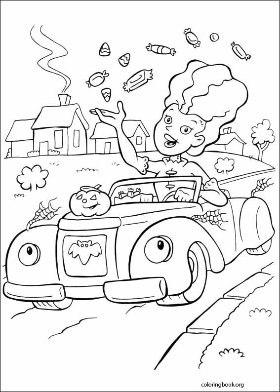 Halloween coloring page (040)