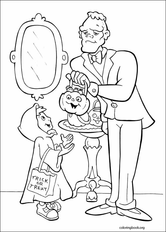 Halloween coloring page (042)