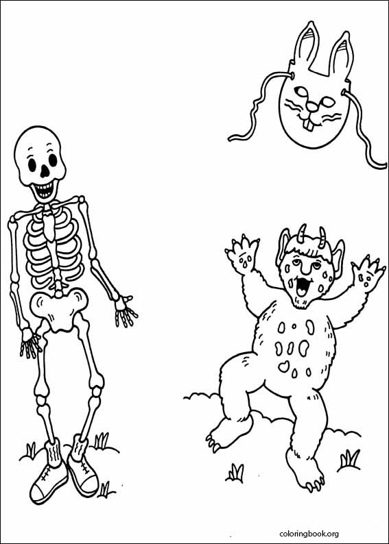 Halloween coloring page (046)