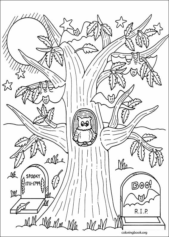 Halloween coloring page (055)