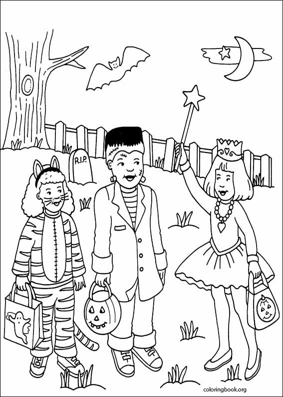 Halloween coloring page (057)