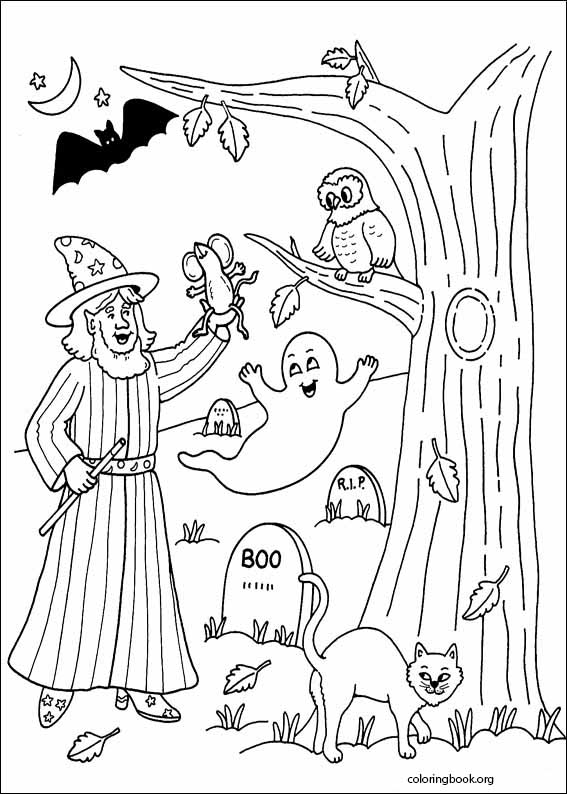 Halloween coloring page (058)