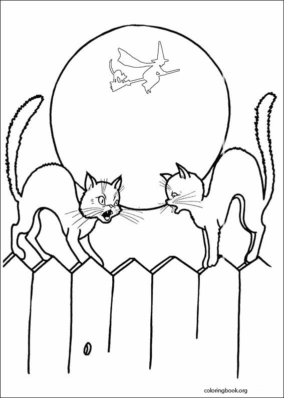 Halloween coloring page (069)