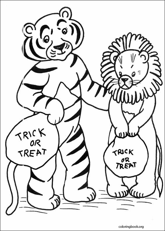 Halloween coloring page (071)