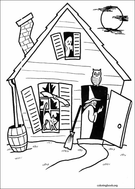 Halloween coloring page (074)