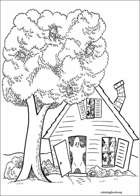 Halloween coloring page (075)