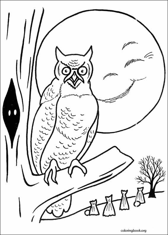 Halloween coloring page (077)