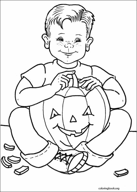 Halloween coloring page (079)