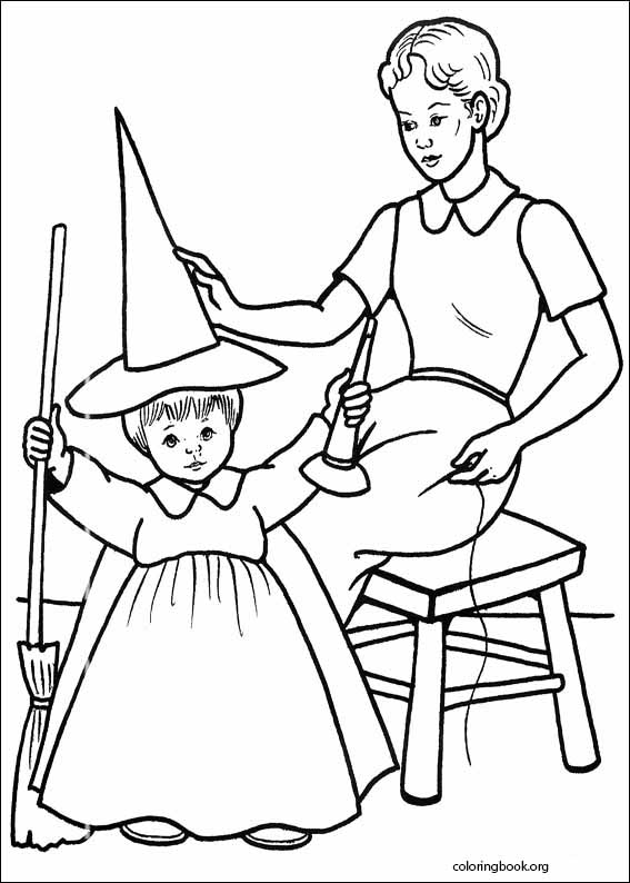 Halloween coloring page (080)