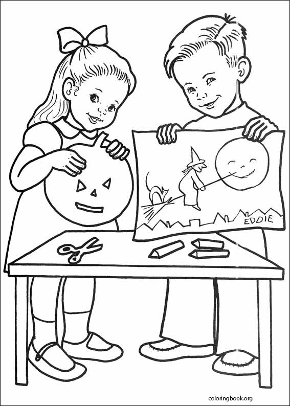 Halloween coloring page (082)