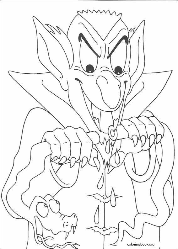 Halloween coloring page (096)