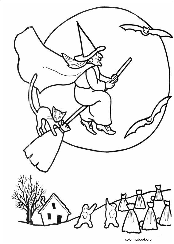 Halloween coloring page (098)