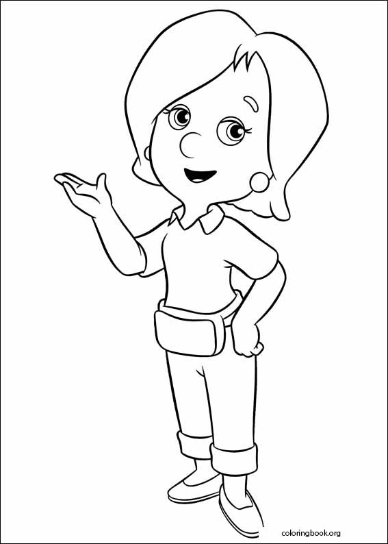 Handy Manny coloring page (001)
