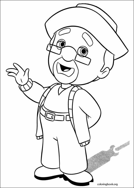 Handy Manny coloring page (002)