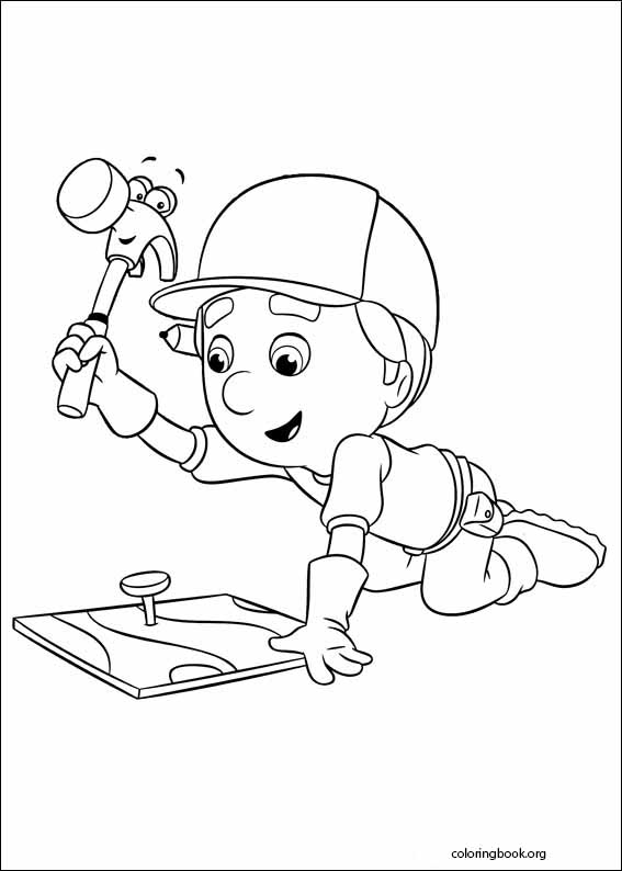 Handy Manny coloring page (003)