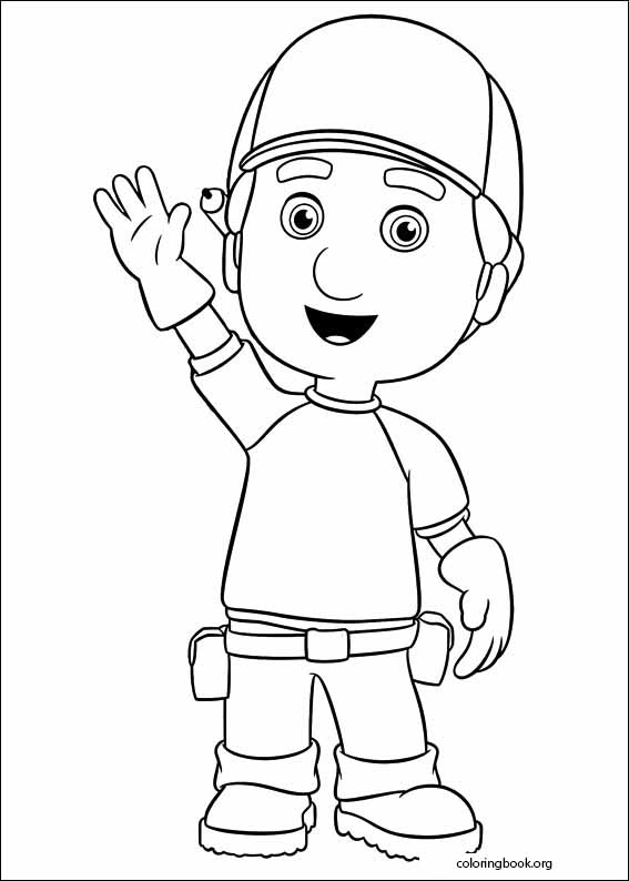 Handy Manny coloring page (006)