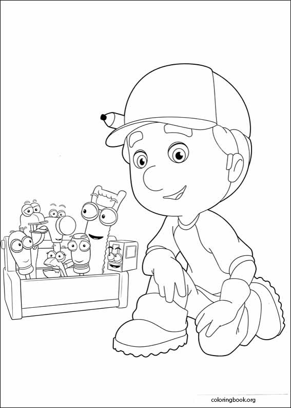 Handy Manny coloring page (022)