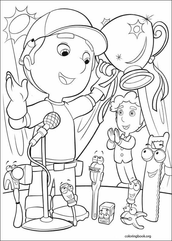 Handy Manny coloring page (023)