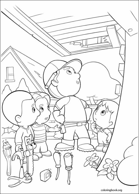 Handy Manny coloring page (024)