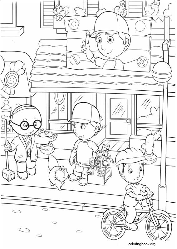 Handy Manny coloring page (025)