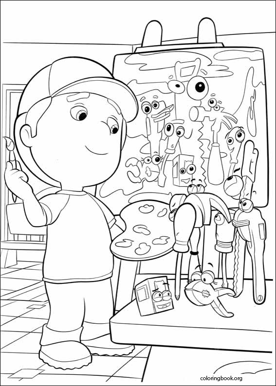 Handy Manny coloring page (028)