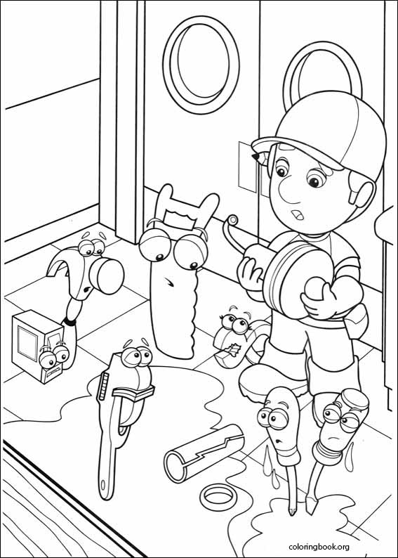 Handy Manny coloring page (029)