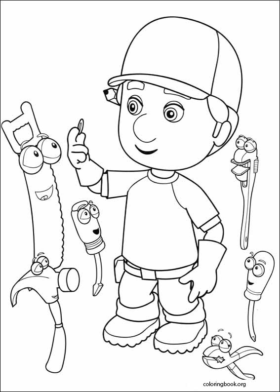 Handy Manny coloring page (038)