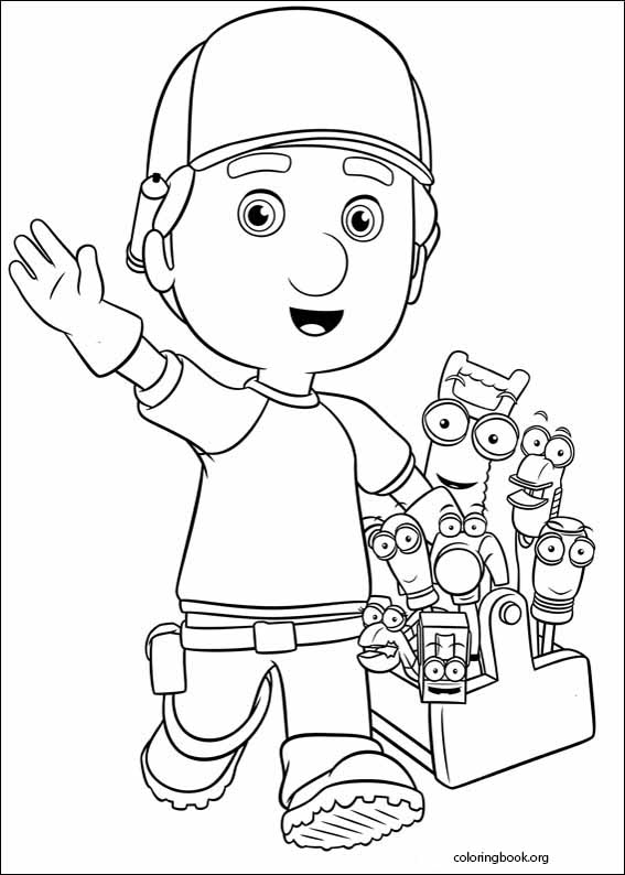 Handy Manny coloring page (042)