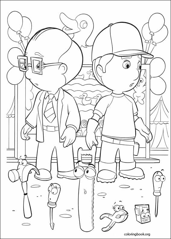 Handy Manny coloring page (046)
