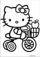 Hello Kitty coloring pages