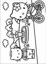 Hello Kitty coloring page (031)
