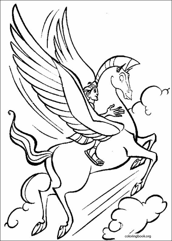 Hercules coloring page (006)