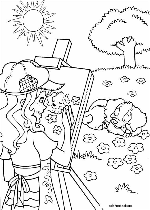 Holly Hobbie coloring page (014)