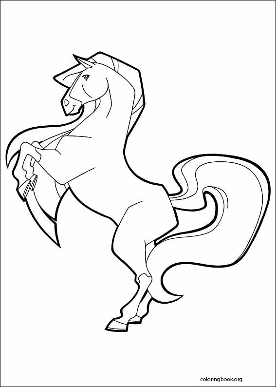 Horseland coloring page (001)