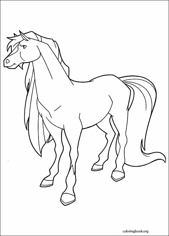 Horseland coloring page (003)