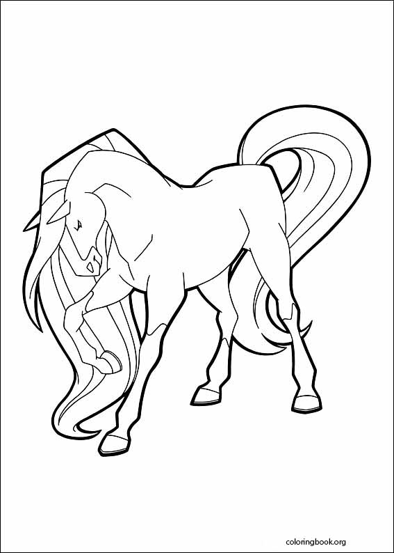 Horseland coloring page (004)