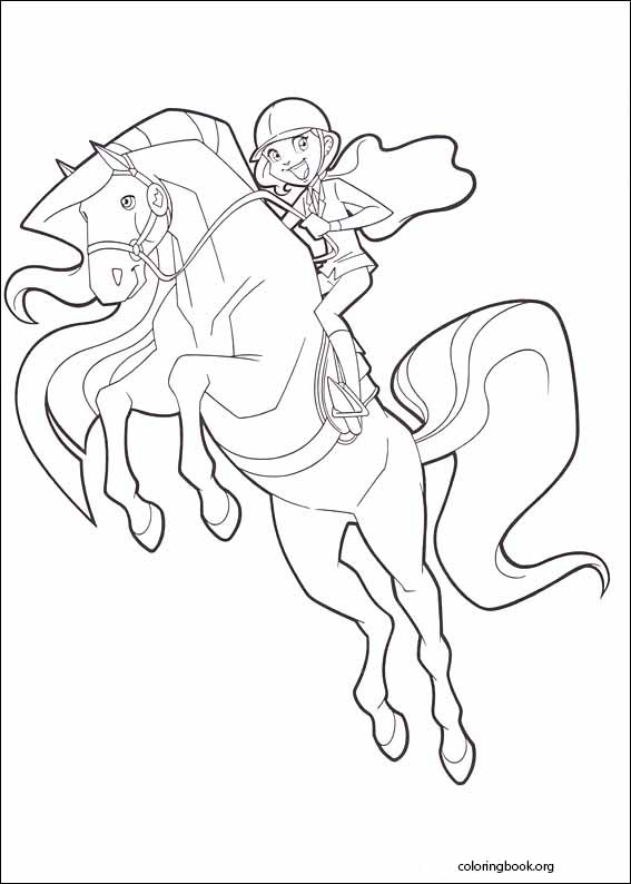 Horseland coloring page (016)