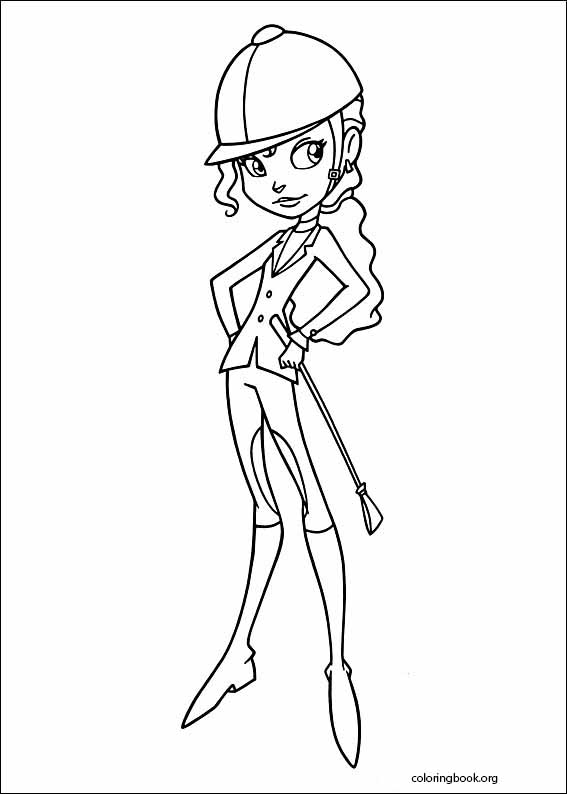 Horseland coloring page (019)
