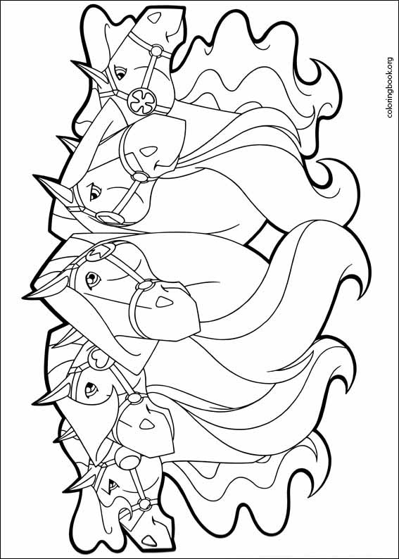 Horseland coloring page (020)