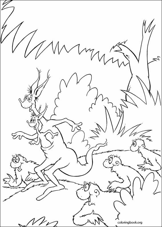 Horton coloring page (001)