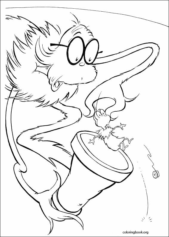 Horton coloring page (002)