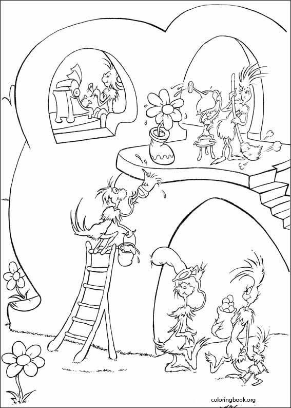 Horton coloring page (005)