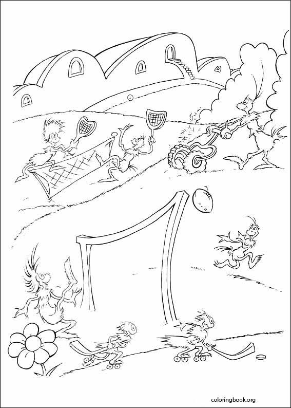 Horton coloring page (014)