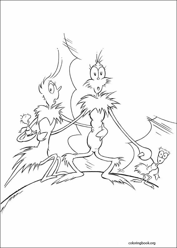 Horton coloring page (016)