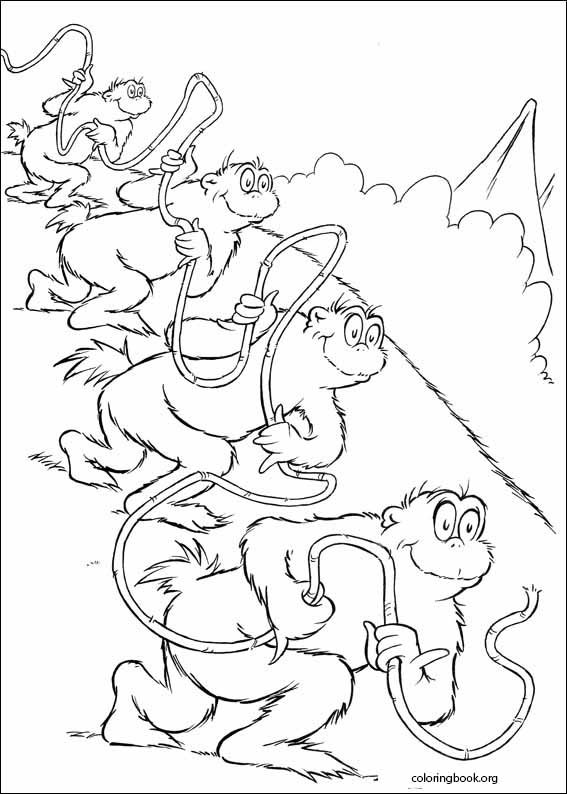 Horton coloring page (018)