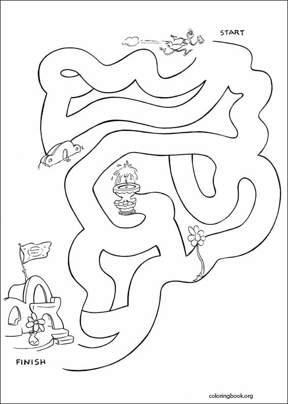 Horton coloring page (020)